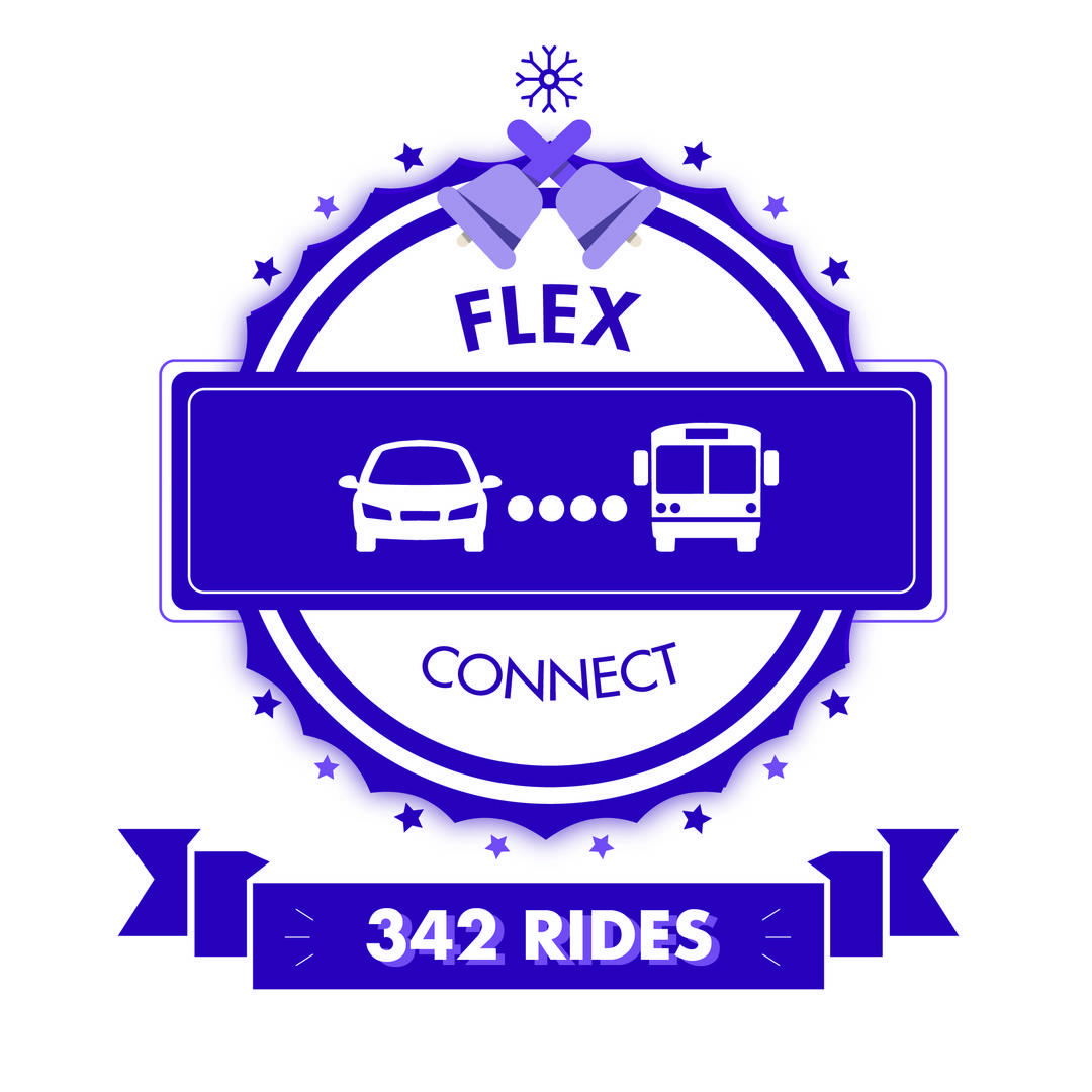 Flex connect rides taken in Oct. and Nov. 2019.
