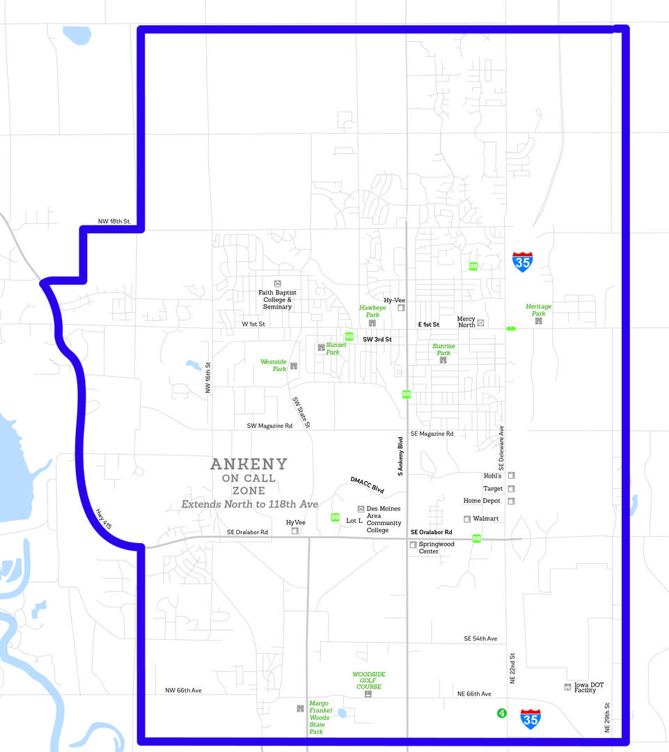 Dart On Call Services Ankeny On Call Des Moines Bus Line