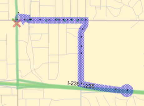 Roue 92 road and bridge work